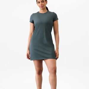 Athleta Signature Rib Tee Dress
